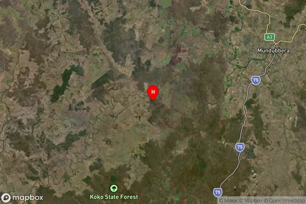 Hawkwood,Queensland Satellite Map