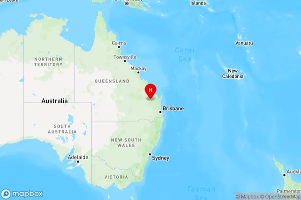 Mundubbera,Queensland Region Map