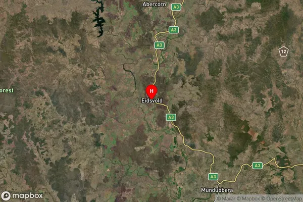 Eidsvold,Queensland Satellite Map