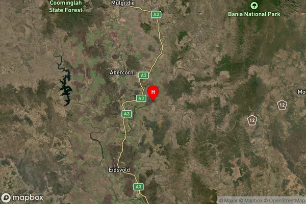 Eidsvold East,Queensland Satellite Map