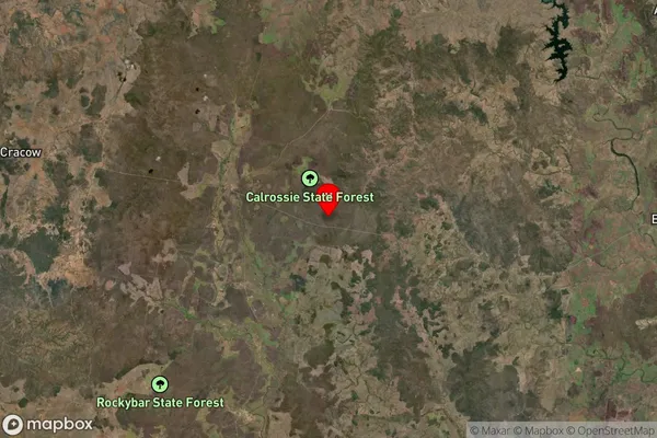 Eidsvold West,Queensland Satellite Map