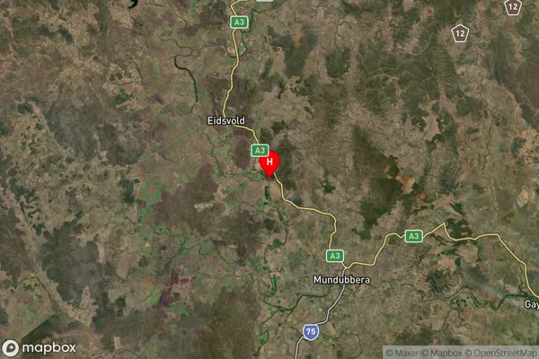 Grosvenor,Queensland Satellite Map