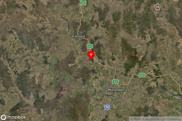 Malmoe,Queensland Satellite Map