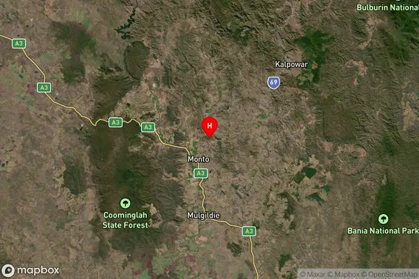 Bukali,Queensland Satellite Map