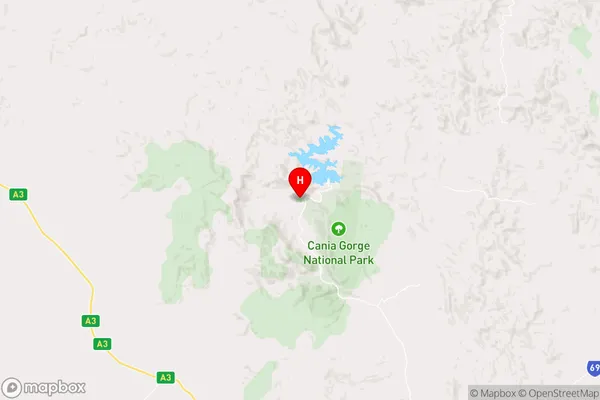 Cania,Queensland Area Map