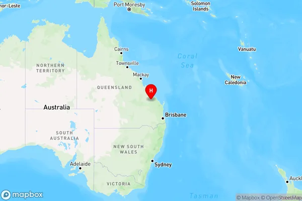 Cania,Queensland Region Map