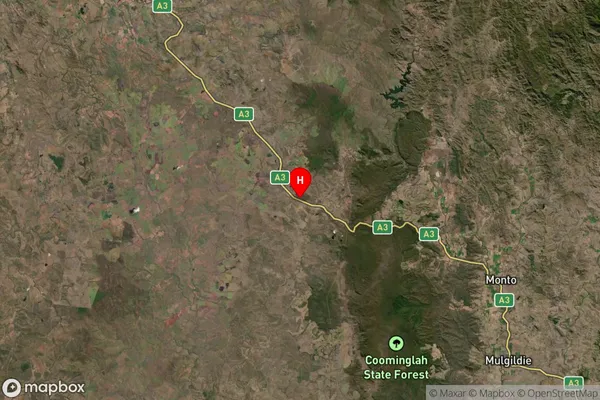 Coominglah,Queensland Satellite Map