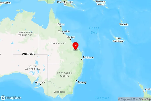 Coominglah,Queensland Region Map