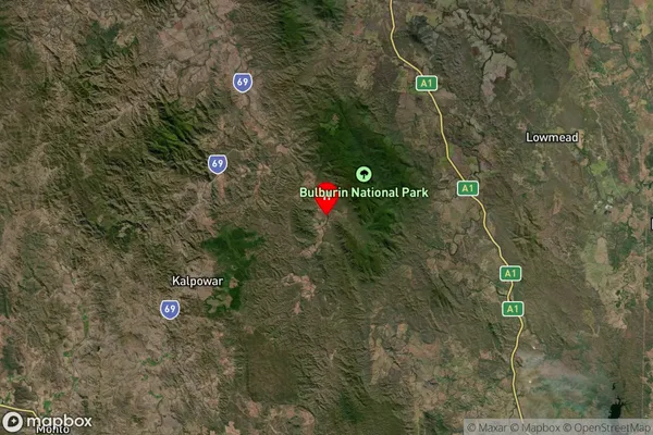 Dalga,Queensland Satellite Map