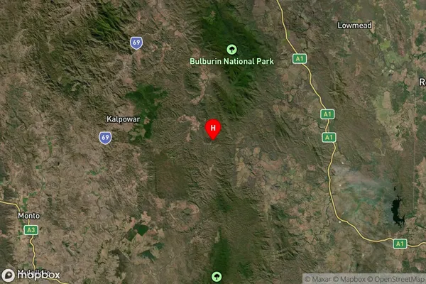 Kalpowar,Queensland Satellite Map