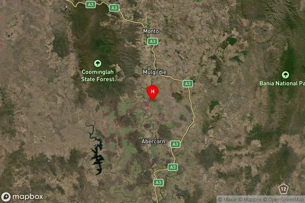 Kapaldo,Queensland Satellite Map