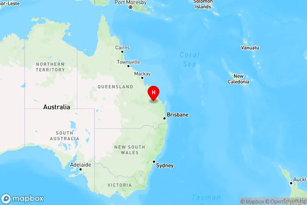 Kapaldo,Queensland Region Map