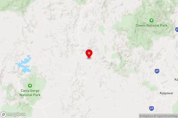 Monal,Queensland Area Map