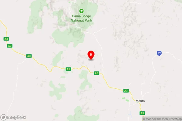 Moonford,Queensland Area Map