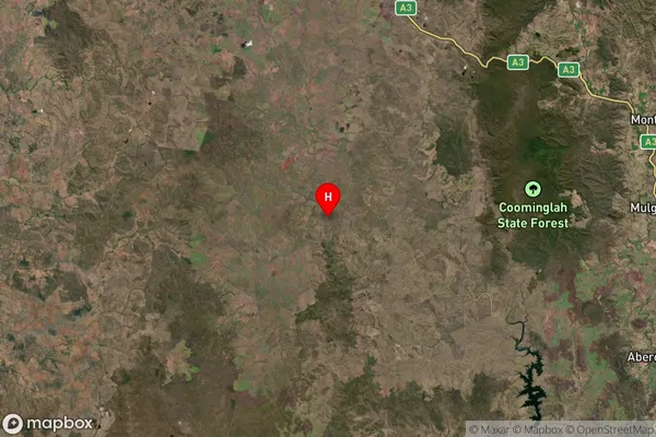 Rawbelle,Queensland Satellite Map