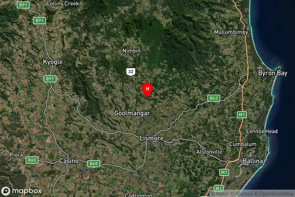 Keerrong,New South Wales Satellite Map