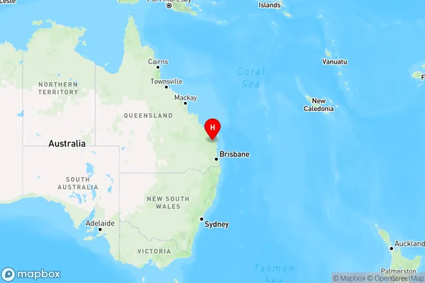 Dunmora,Queensland Region Map