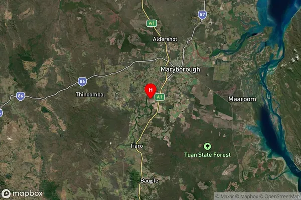 Ferney,Queensland Satellite Map