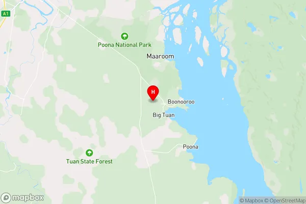 Little Tuan,Queensland Area Map