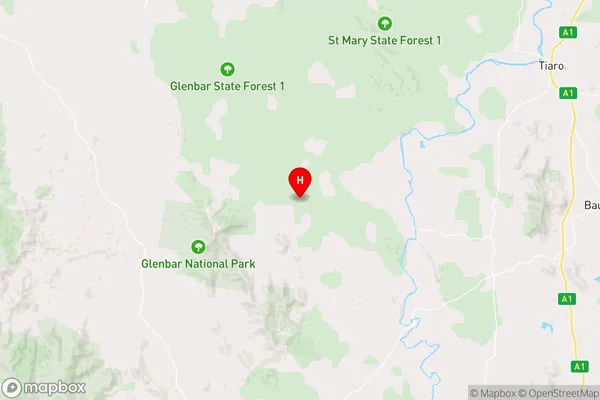 Mount Urah,Queensland Area Map