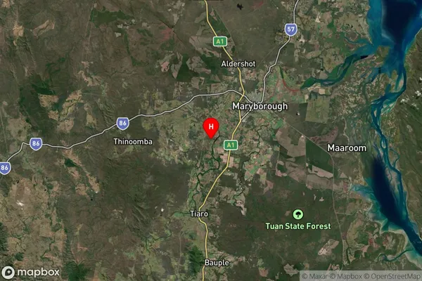 Mungar,Queensland Satellite Map