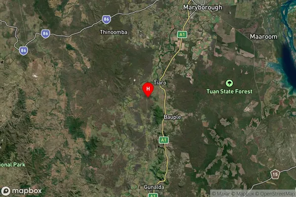 Netherby,Queensland Satellite Map