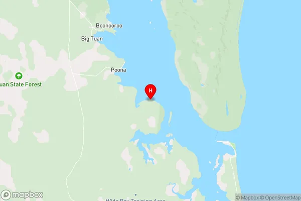 Tinnanbar,Queensland Area Map