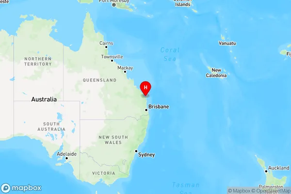 Booral,Queensland Region Map