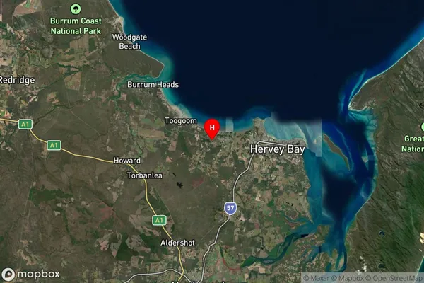 Craignish,Queensland Satellite Map