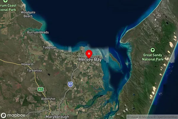 Kawungan,Queensland Satellite Map