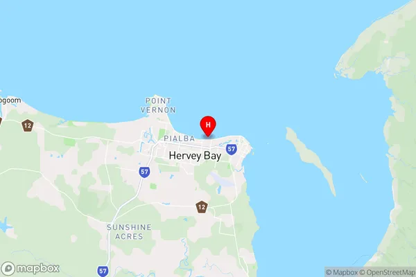 Torquay,Queensland Area Map