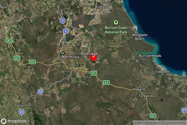 Abington,Queensland Satellite Map