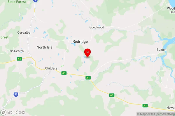 Abington,Queensland Area Map