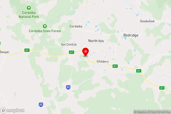 Apple Tree Creek,Queensland Area Map