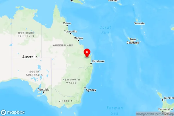 Windera,Queensland Region Map