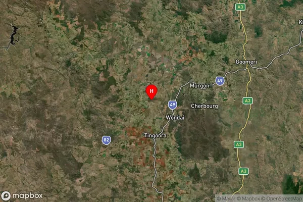 Chelmsford,Queensland Satellite Map