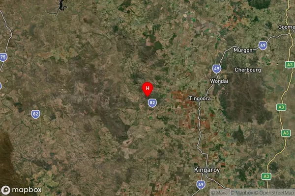 Wilkesdale,Queensland Satellite Map