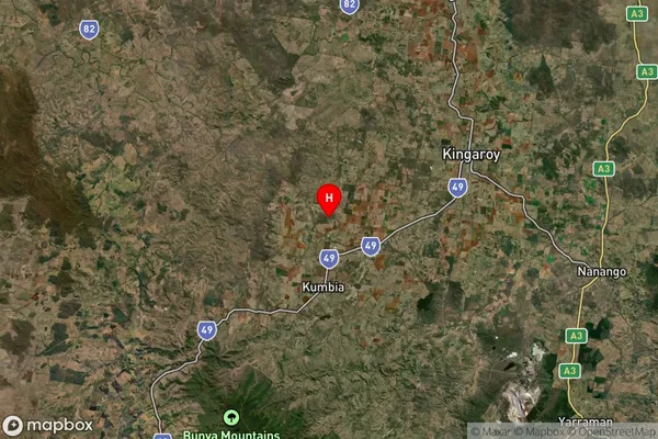 Benair,Queensland Satellite Map