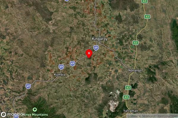 Boonenne,Queensland Satellite Map