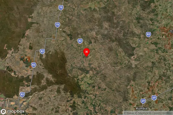 Chahpingah,Queensland Satellite Map