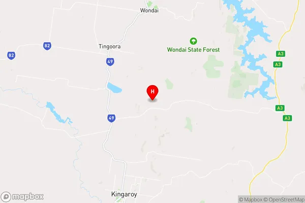 Corndale,Queensland Area Map