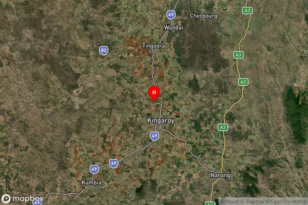 Crawford,Queensland Satellite Map