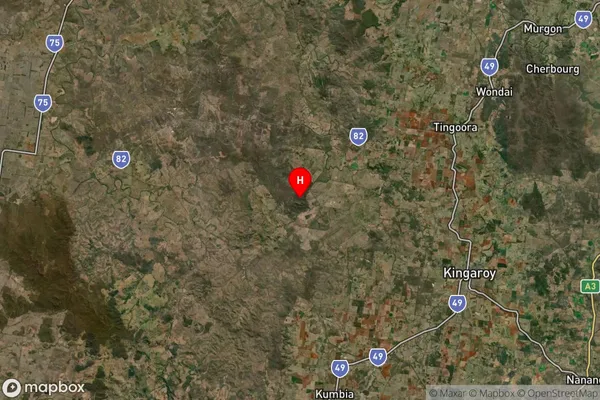 Dangore,Queensland Satellite Map