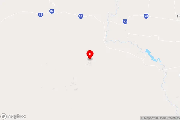 Dangore,Queensland Area Map