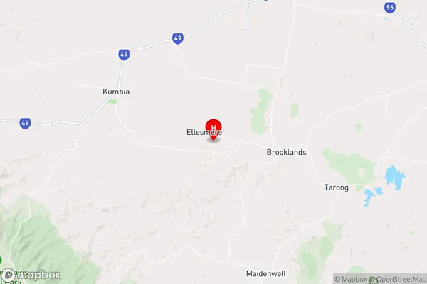 Ellesmere,Queensland Area Map