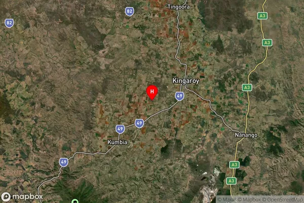 Inverlaw,Queensland Satellite Map