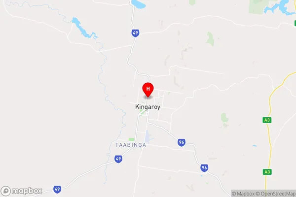 Kingaroy,Queensland Area Map