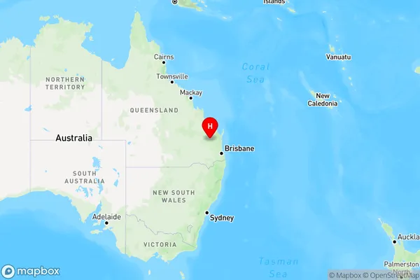 Wigton,Queensland Region Map