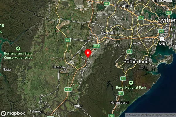 St Andrews,New South Wales Satellite Map