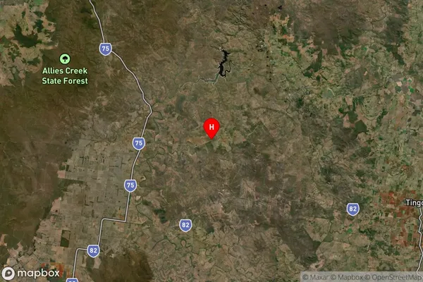 Brigooda,Queensland Satellite Map